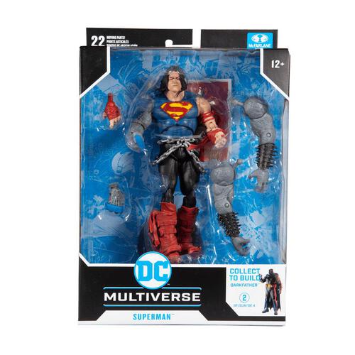 DC Multiverse 7吋 DC 黑暗之夜 死亡金屬 超人 w/黑暗天父