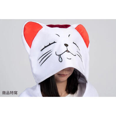 DAN DA DAN膽大黨 造型連帽毯-膽大黨A款(貓)