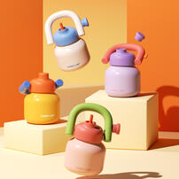 CHAKO LAB 1000ml不鏽鋼保溫拎拎壺#螢火之森