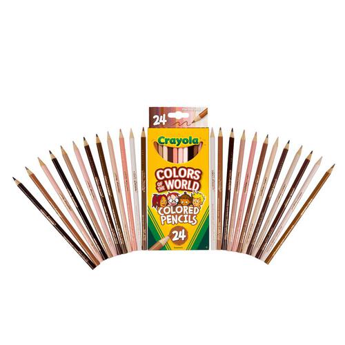 Skin Tone Crayons 24-Pack