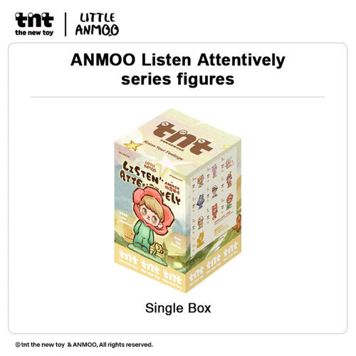 TNT ANMOO側耳傾聽系列手辦- 隨機發貨
