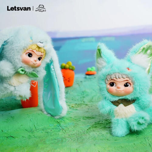 WAKUKU Miniso Wakuku Rabbit & Fox Series Figure