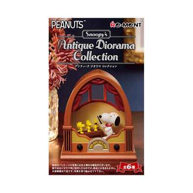 Re-ment	(再販25)史努比西洋古董立體場景收藏- 隨機發貨