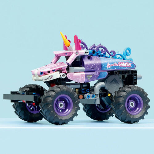 LEGO樂高機械組系列 Monster Jam Sparkle Smash 迴力車 42220