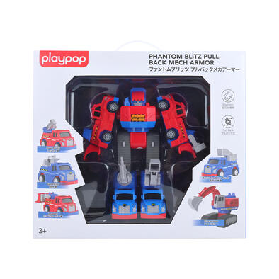 playpop 極速瞬影回力變形機甲
