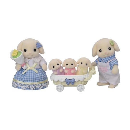 Sylvanian Families  Flora Rabbit Family