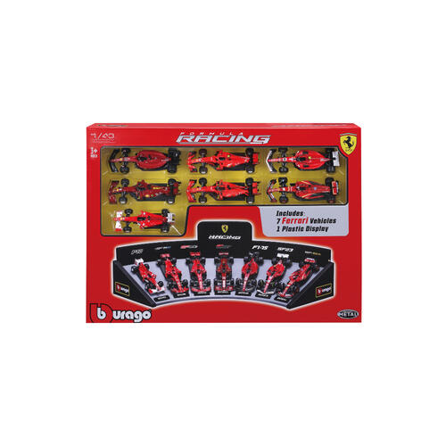 Bburago比美高 Ferrari Racing合金車1:43套裝