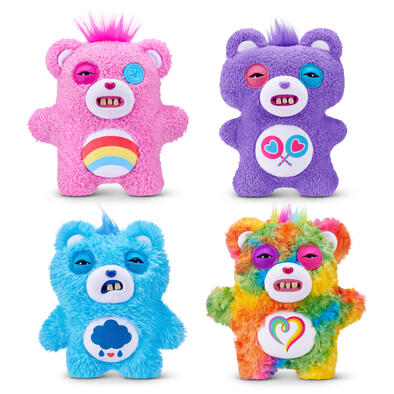 FUGGLER牙齒怪-9吋彩虹熊系列- 隨機發貨