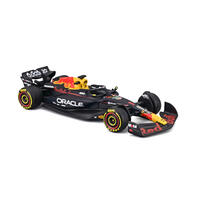 Bburago比美高 1:64 F1掛卡系列-紅牛車隊RB21（2025巴林大獎賽）（#1馬克斯&middot;維斯塔潘）（無頭盔）-啞藍18-58003#22