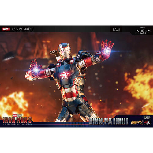 ZD Toys MARVEL Iron Patriot 7"