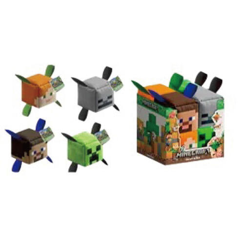 MINECRAFT CHEWY BLOCK  ASST. 4 DISPLAY 8 PCS 