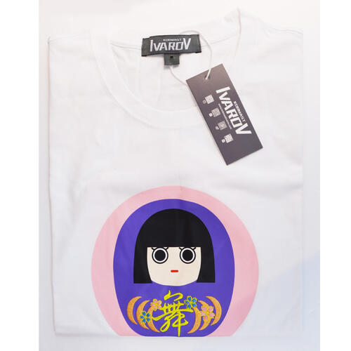 Chibi Maruko 櫻桃小丸子	Avantgardey DARUMU T恤 WHITE /L