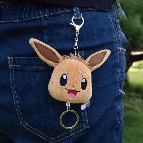 Pokemon 精靈寶可夢-大頭伸縮吊飾卡比獸