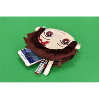 Demon Slayer鬼滅之刃-頭型厚錢包 6吋 - 隨機發貨