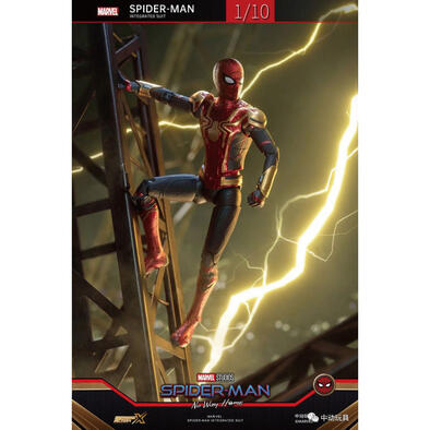 MARVEL SPIDERMAN fusion battle suit