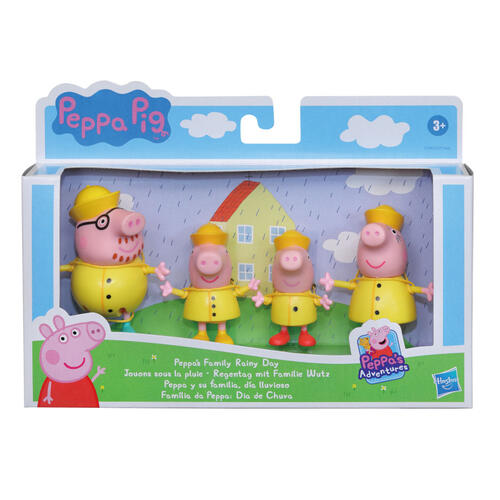 Peppa Pig粉紅豬小妹 佩佩豬家族角色組- 隨機發貨