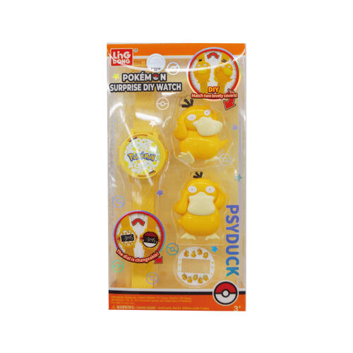 Pokemon 寶可夢 驚喜DIY手錶-可達鴨