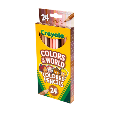 Crayola繪兒樂 世界色彩鉛筆24支裝