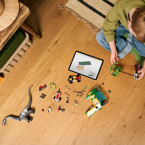 LEGO樂高侏羅紀世界系列 迅猛龍和泰坦巨龍的追蹤任務 76973