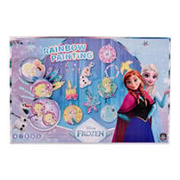 Disney Frozen冰雪奇緣 彩虹免烤畫吊飾DIY套組