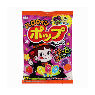 Fujiya 不二家 POP棒棒糖 17支-萬聖版