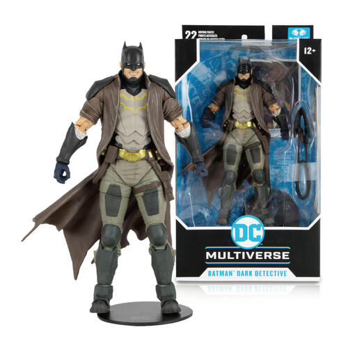DC Multiverse 麥法蘭 7吋 DC MULTIVERS 蝙蝠俠 黑暗偵探 (未來態) 可動公仔