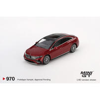 MINIGT	Mercedes-Benz EQS 580 4MATIC Red Metallic 合金車 970