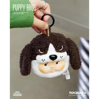 PP X MONSTER - 狗狗出沒膠臉毛絨掛件系列- 隨機發貨