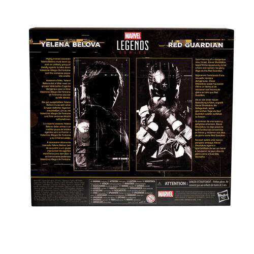 Marvel Legends Series Yelena Belova and Red Guardian