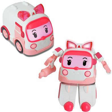 Robocar Poli波力救援小英雄 Led變形系列-安寶