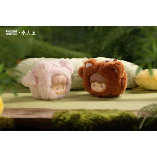 finding unicorn&nbsp;	卓大王森林音樂會系列搪膠毛絨耳機包盲盒- 隨機發貨