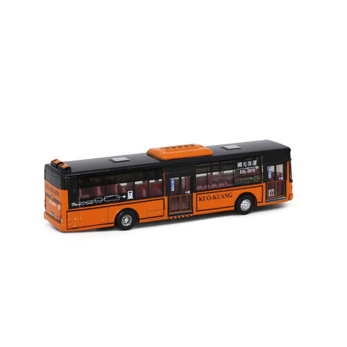 tiny 合金模型車- 國光客運 台灣巴士-橘色(路線578)
