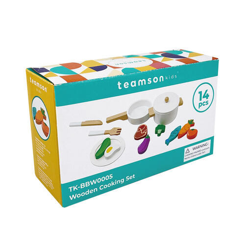Teamson 木製煮菜玩具組-此為贈品非銷售品項