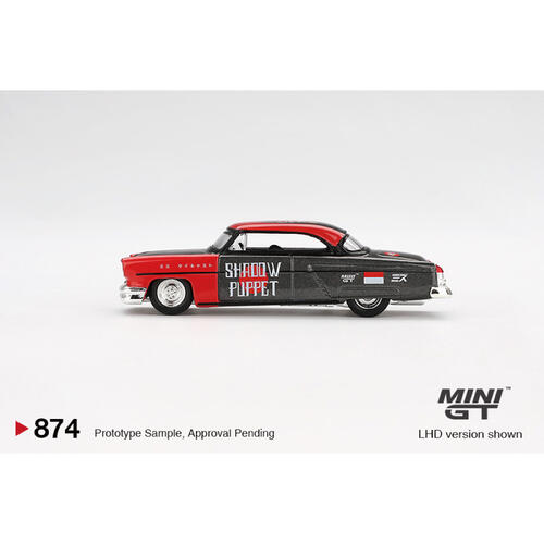 MINIGT	Lincoln Capri Hot Rod 1954 "Shadow Puppet" MINI GT x MIZU Diecast 2024 合金車 874