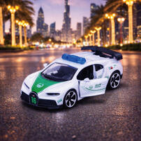 Majorette 美捷輪小汽車-杜拜豪華警車Bugatti Chiron