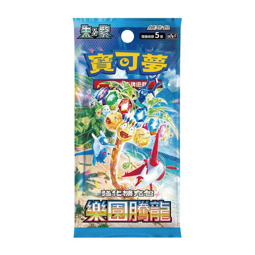 Pokemon寶可夢 集換式卡牌遊戲 朱&紫 強化擴充包- 隨機發貨