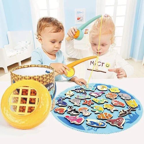 Top Bright Happy Ocean Fishing Group 26 Pieces