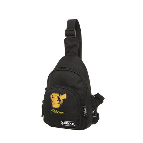 Pokemon Classic Pikachu Shoulder Bag &ndash; Black