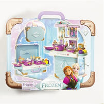 Disney Frozen迪士尼冰雪奇緣 迪士尼旅行小提箱-冰雪奇緣廚具