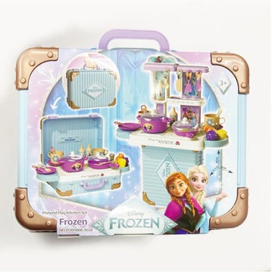 Disney Frozen迪士尼冰雪奇緣 迪士尼旅行小提箱-冰雪奇緣廚具