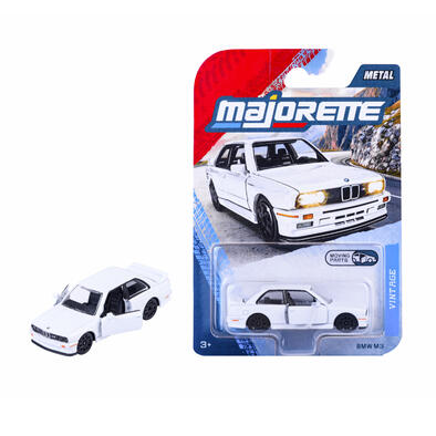 Majorette 美捷輪小汽車-白色復古BMW M3