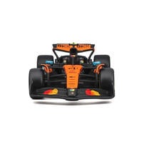 Bburago比美高1:43 F1系列-麥克拉倫 F1 車隊 MCL39 （無頭盔，紙盒版）（2025 澳大利亞大獎賽） （#4 蘭多&middot;諾里斯） - 啞黑色/橙色 18-38248#4