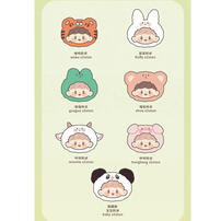 finding unicorn&nbsp;	卓大王森林音樂會系列搪膠毛絨耳機包盲盒- 隨機發貨