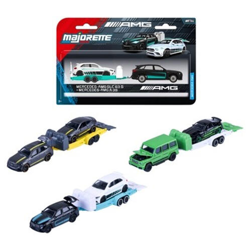 Majorette - Mercedes-AMG Deluxe Trailer, 3-asst.