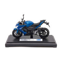 Welly 1:18 Suzuki GSX-S1000F 靜態金屬玩具/比例合金車