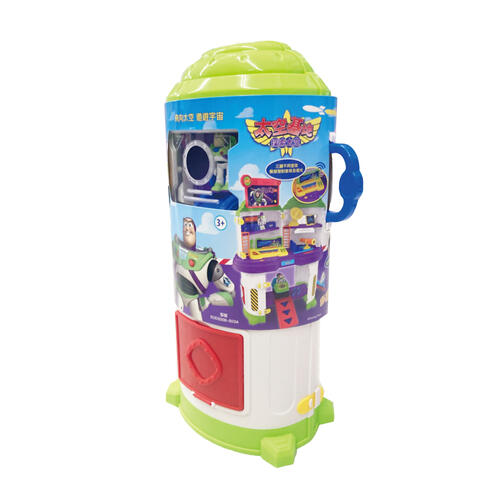 Toy Story玩具總動員-2合1巴斯光年太空站