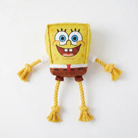 Spongebob 8.5" 海綿寶寶拉繩絨毛玩具-大