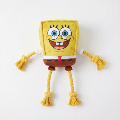 Spongebob 8.5" 海綿寶寶拉繩絨毛玩具-大
