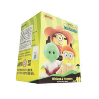 Minions小小兵 與大怪獸系列搪膠毛絨掛飾-隨機發貨