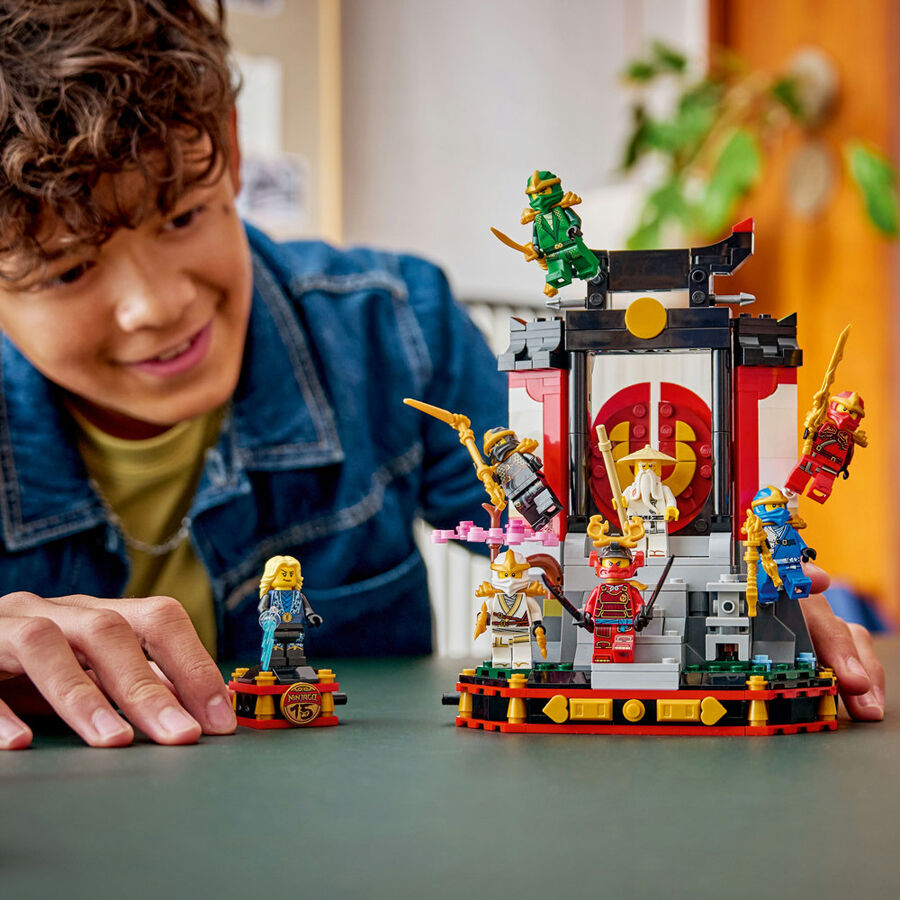 LEGO樂高幻影忍者系列忍者角色擺飾15 週年紀念版71866 | 台灣玩具“反